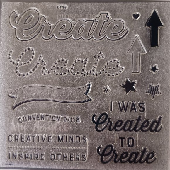 Create acrylic stamp set - Picture 1 of 1